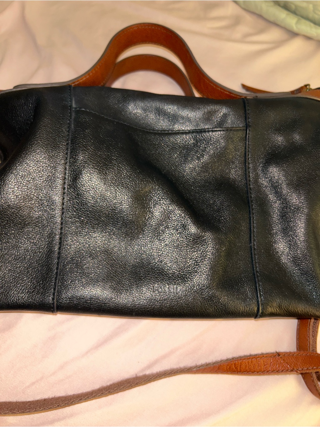 Preloved Fossil Sadie Satchel